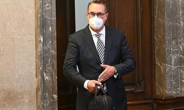 Heinz-Christian Strache bekannte sich der Bestechlichkeit nicht schuldig.