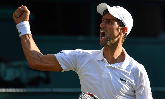 Schaffenskrise überwunden? Novak Djoković ist in Wimbledon bisher nicht zu stoppen.