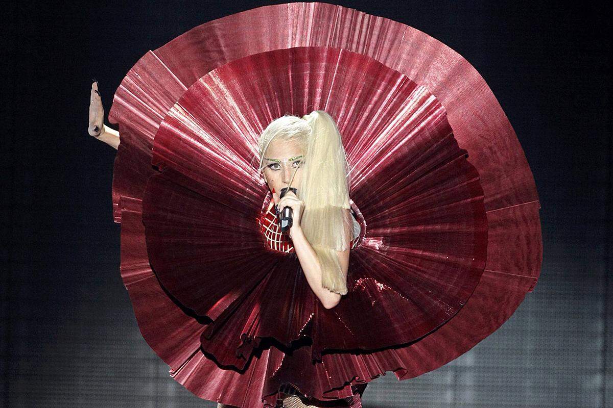 ... Lady Gaga. Die ungekrönte Pop-Königin der Gegenwart sorgte einmal mehr mit ihrem Auftritt und ...