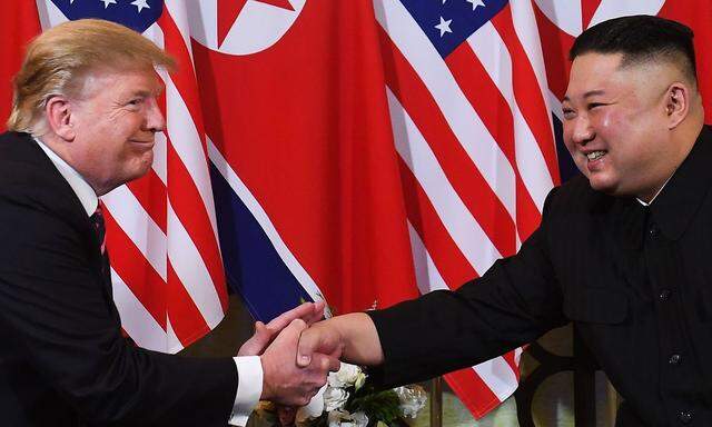 Trump und Kim - es könnte ein drittes Treffen in den nächsten Monaten geben.