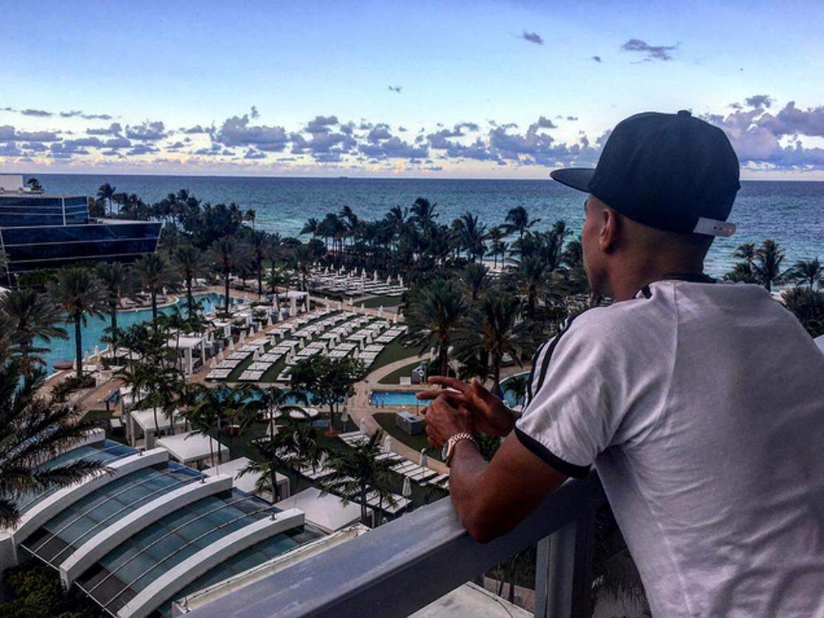 Ein herrliches Meer und ein riesiges Hotel. Dieser Ausblick war auf Instagram im Jahr 2016 oft zu sehen.