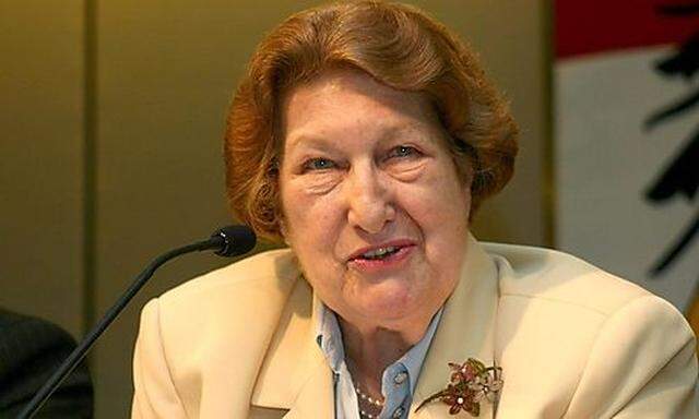 Maria Schaumayer war weltweit die erste Frau an der Spitze einer Nationalbank