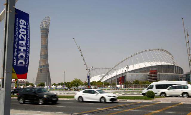 Das renovierte Khalifa Stadion ist ab Freitag Schauplatz der Leichtathletik-WM.