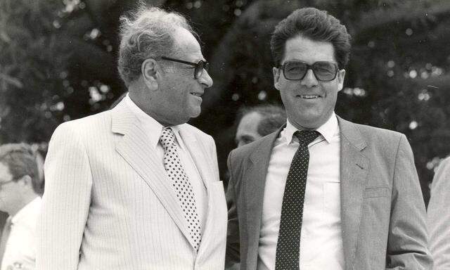 Kreisky und Fischer 1980