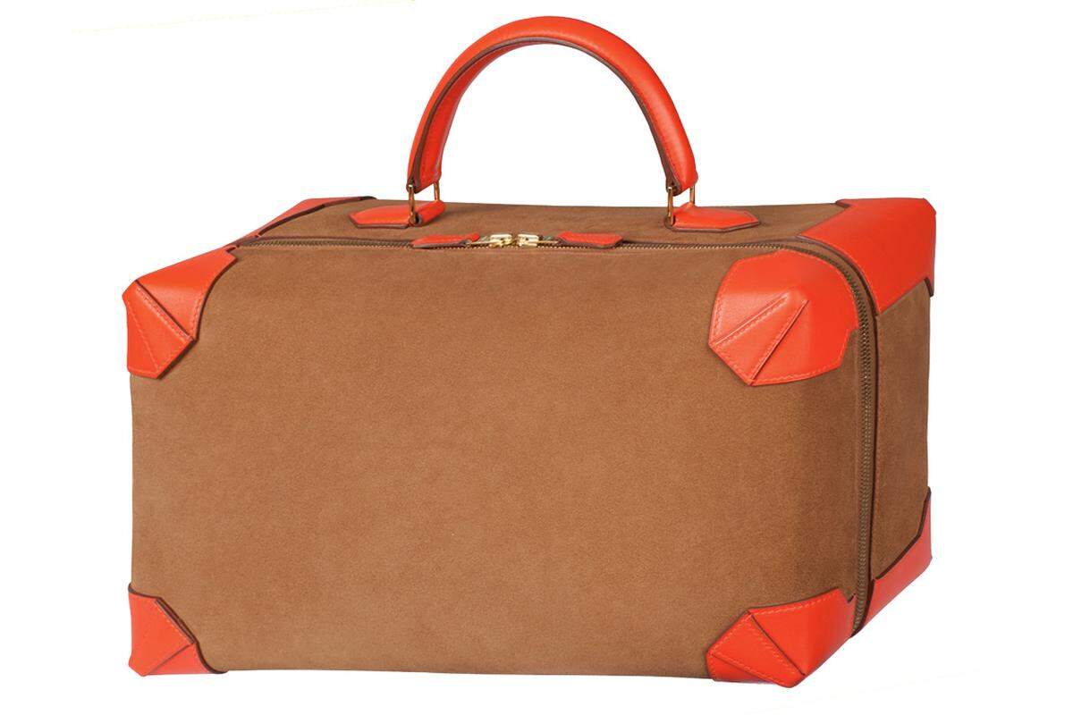 Koffer „Vicente Sahuc“ ab 6000 Euro von Hermès, Graben 22, 1010 Wien.
