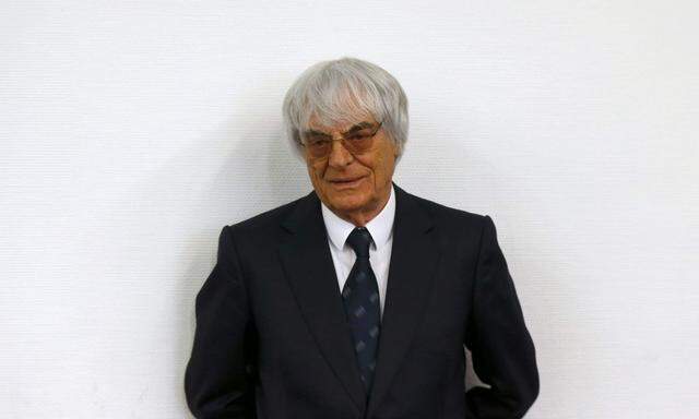 Formula One Chief Executive Ecclestone arrives back in courtroom after an ajournment at regional court in Munich