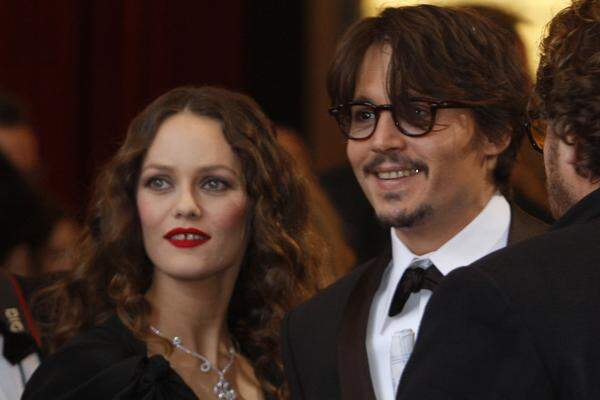 Das Traumpaar Vanessa Paradis und Johnny Depp gaben 2012 ebenso ihre Trennung bekannt.