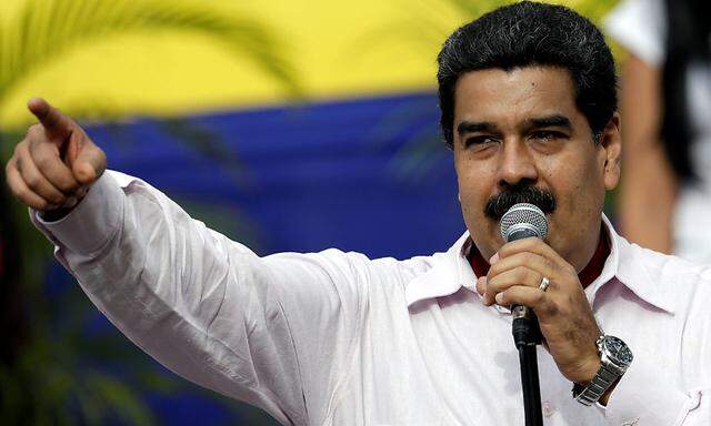Präsiedent Nicolas Maduro 