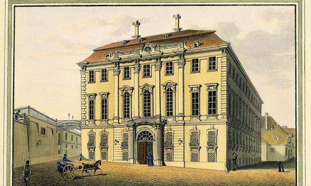 m Jahr 1717 wird der Bau der geheimen Hof- und Staatskanzlei angeordnet.