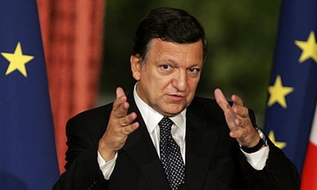 EU-Kommissionspräsident Barroso beim Eurozone-Gipfel in Paris