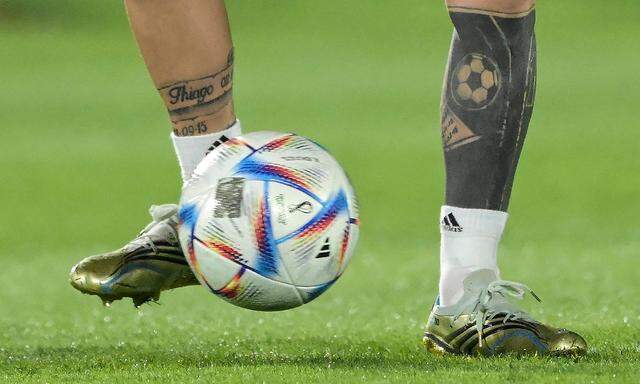 Die Beine von Messi