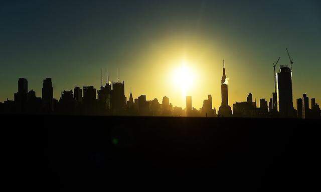Manhattan-Skyline in New York 