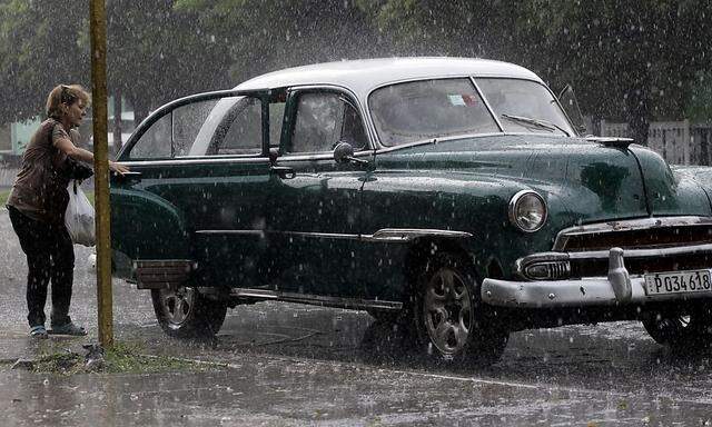 Altes USA-Auto in Kuba