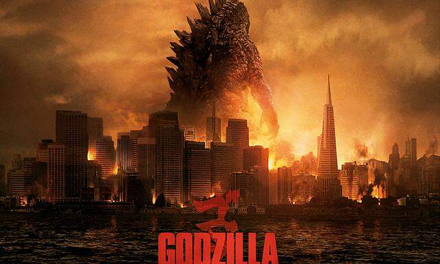 Godzilla 3D 2014 plakat dick
