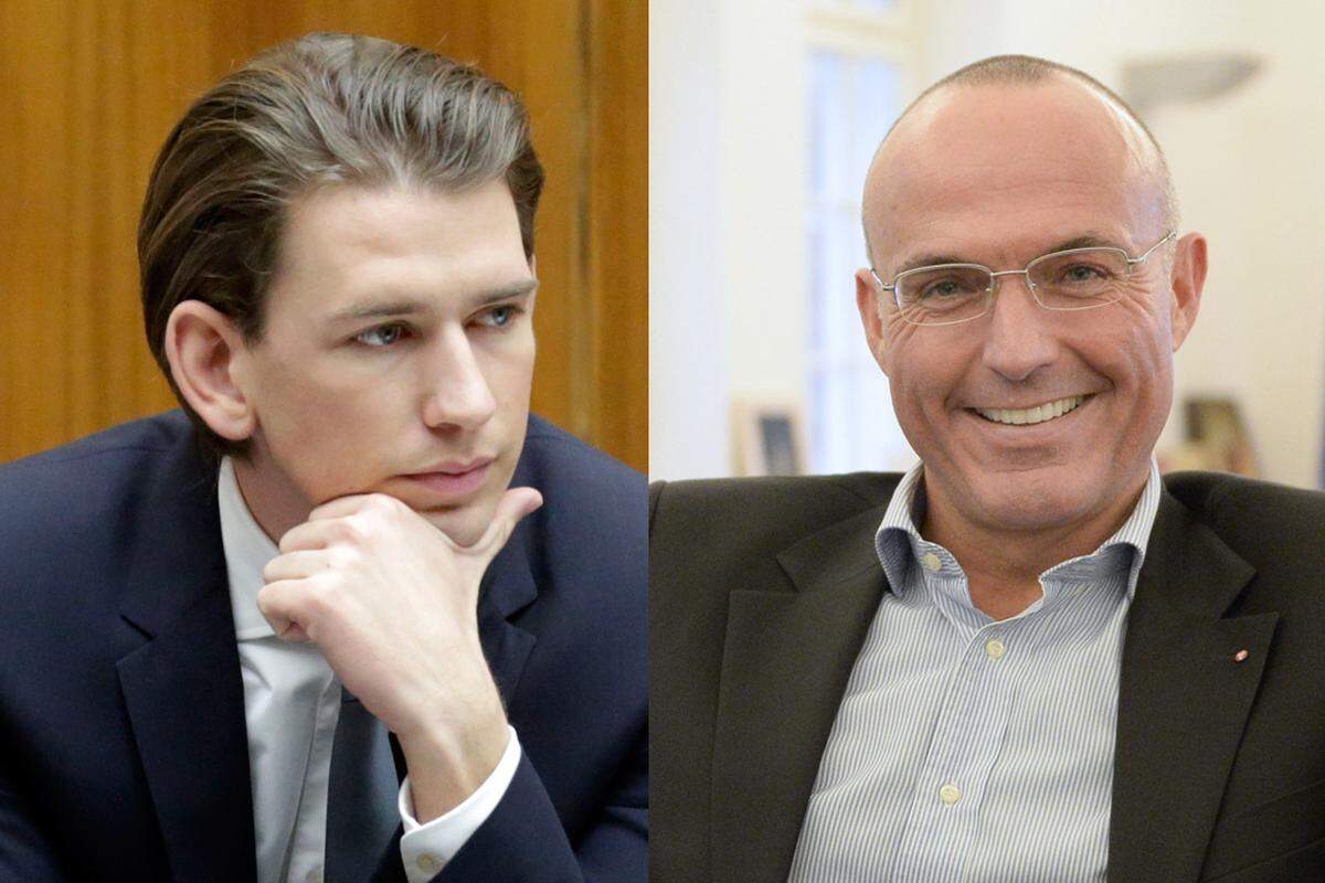 Gerald Klug (Verteidigung) - Sebastian Kurz (Äußeres)