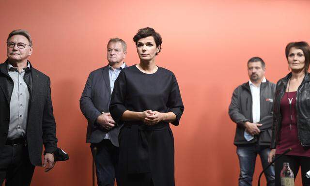 SPÖ-Chefin Pamela Rendi-Wagner und Betriebsratschefs von heimischen Industrieunternehmen
