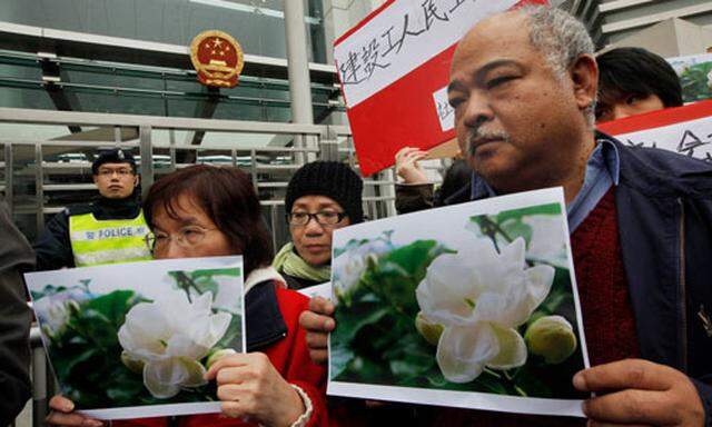 China Aufruf neuen JasminProtesten