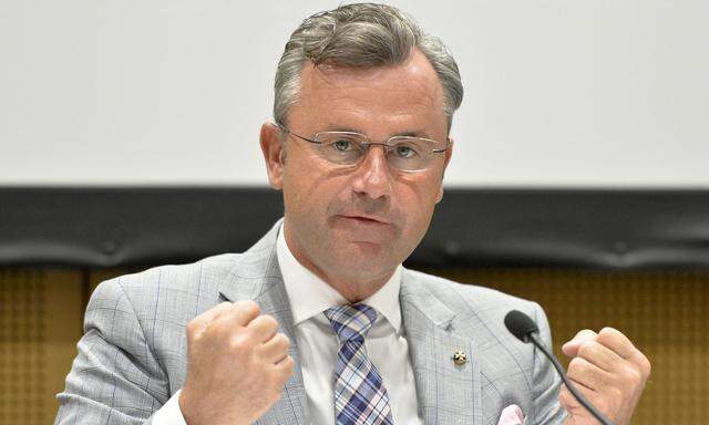 Verkehrsminister Norbert Hofer (FPÖ) 