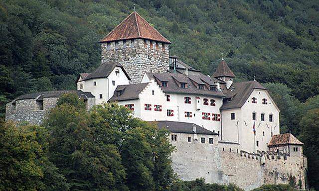 Archivbild: Das Schloss Vaduz.