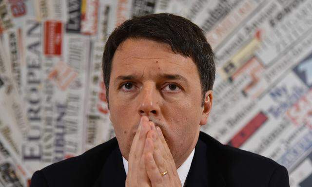 Italiens Premier, Matteo Renzi.