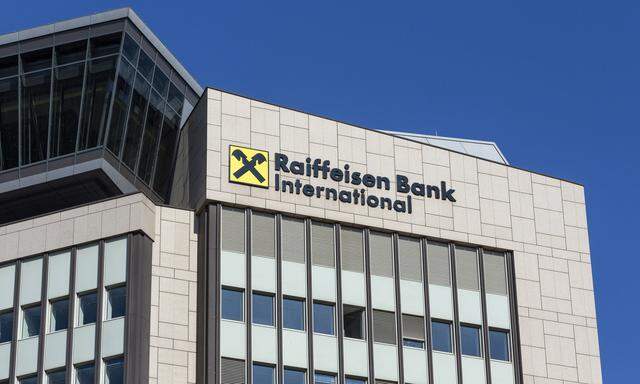 RBI Raiffeisen Bank International Wien.