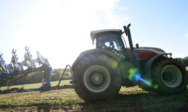 Ein Landwirt in der Wiener Lobau. Das dortige Tunnelprojekt ist eines der umstrittensten Bauvorhaben der Stadt.