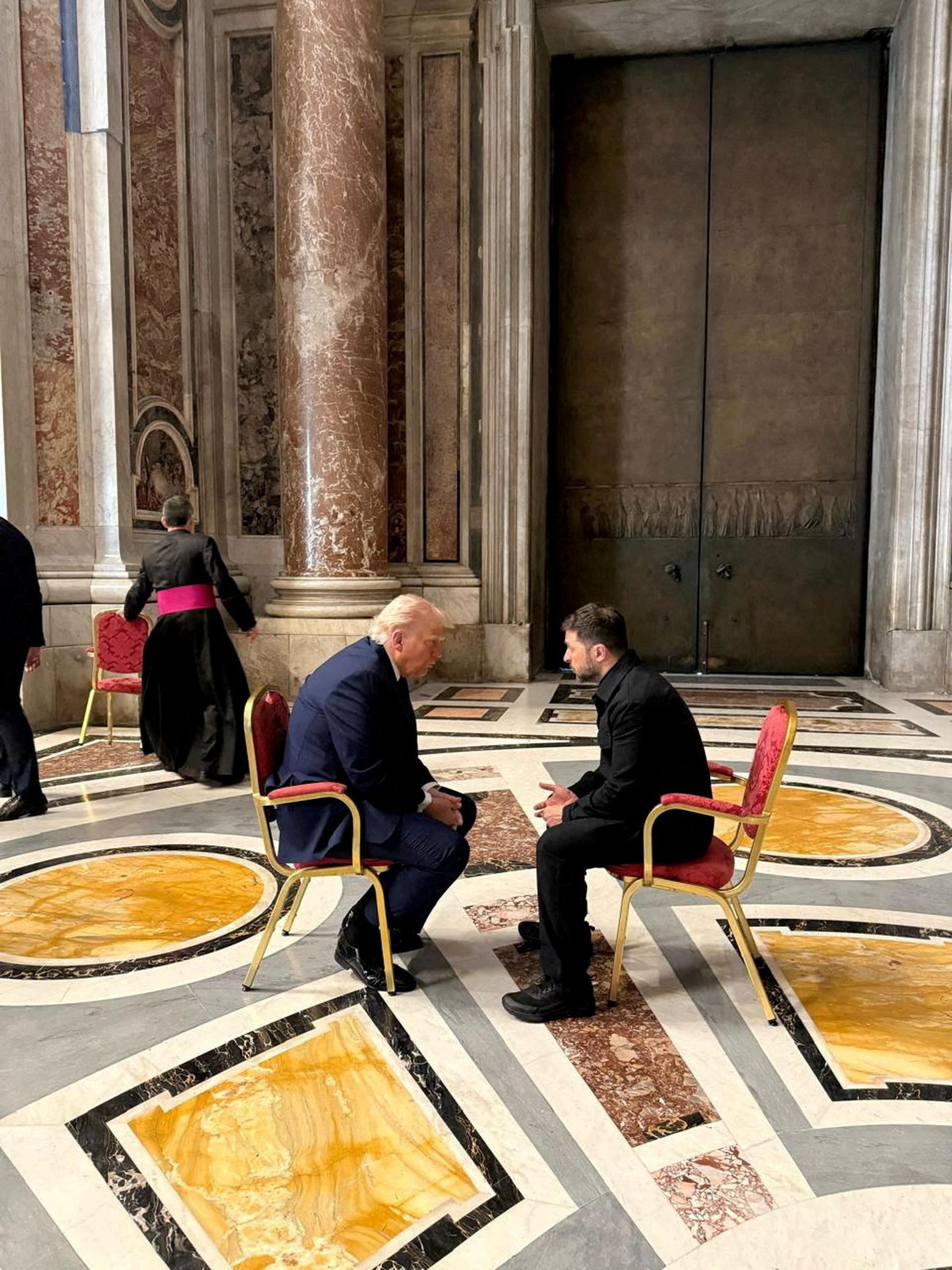 Selenskij sees « Historical Chance » after meeting Trump in Rome – Diepresse.com