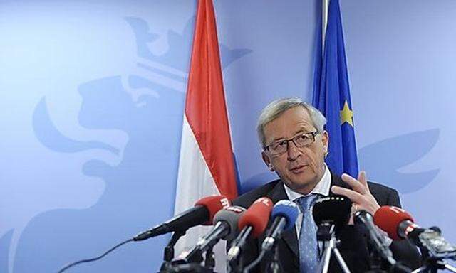 Eurogruppen-Chef Juncker hat vorsichtige Zustimmung zum Vorschlag eines Sonderkontos signalisiert