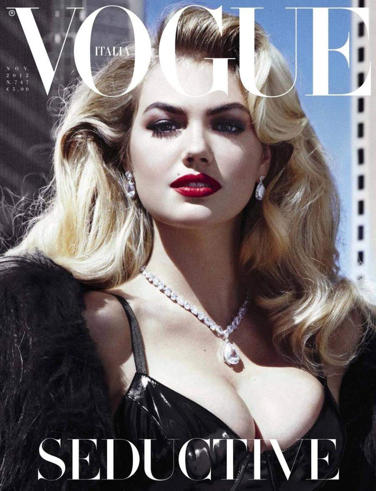 Bikinimodel Kate Upton wurde lange Zeit als zu billig oder ordinär für hochklassige Fotoshootigns angesehen. In diesem Jahr schaffte sie den Durchbruch und war auch auf dem Cover der Vogue zu sehen. Nachlese: Kate Upton - "Ich werde nie hungern um dünn zu sein"