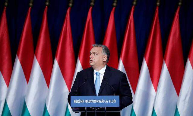 Hungary PM Orban delivers annual state of the nation address