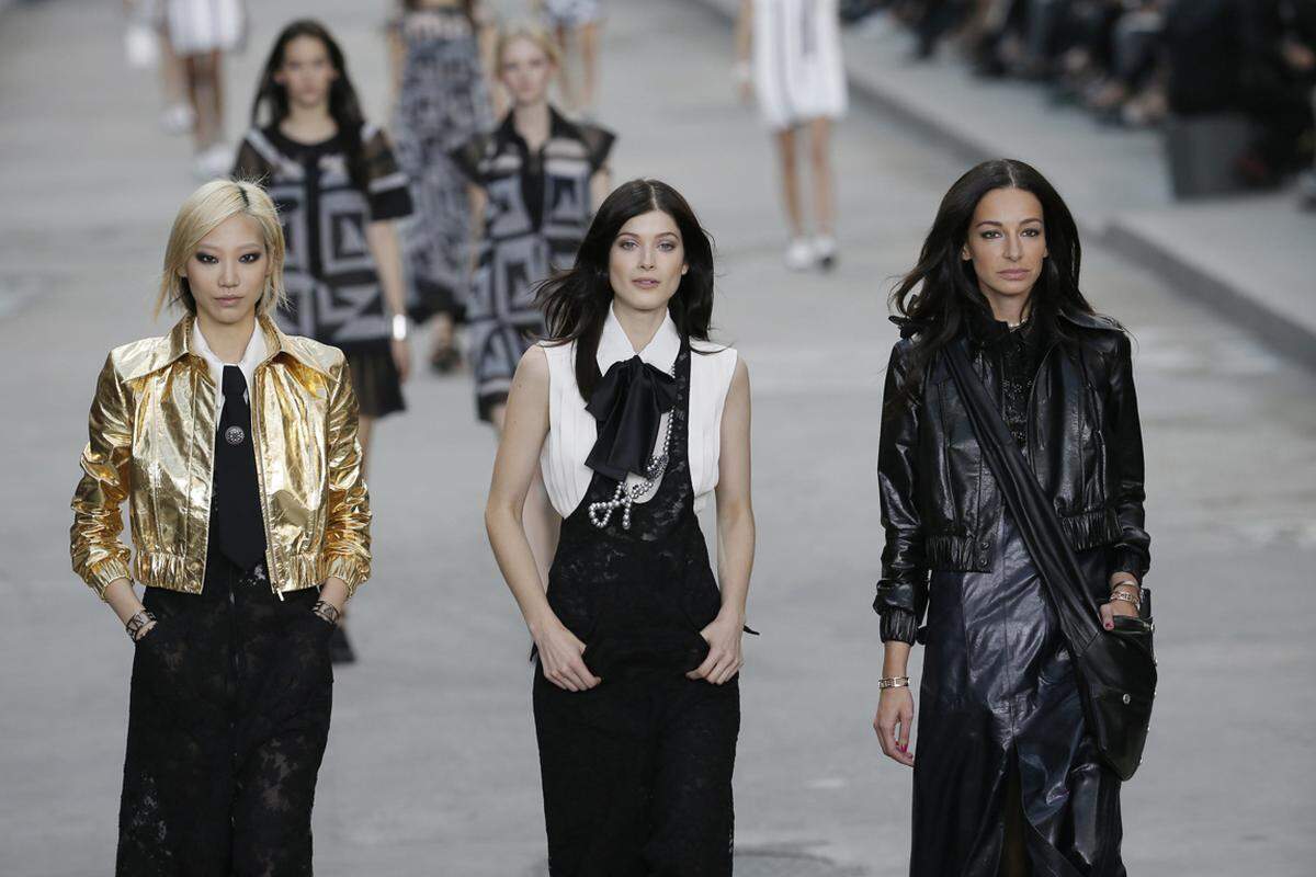 Weitere Impressionen der Chanel Show in Paris