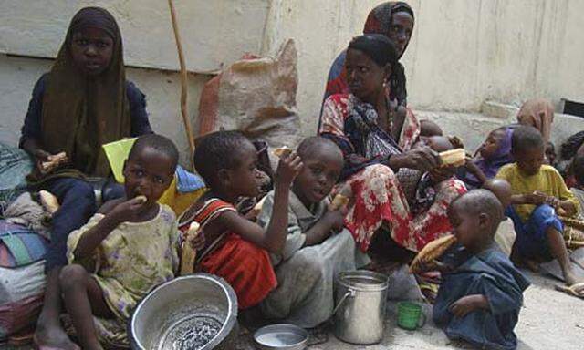 Flüchtlinge in Somalia leiden besonders unter der Dürre.
