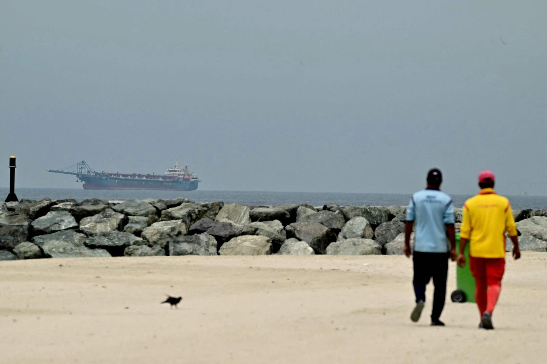 Explosion auf Frachtschiff nahe Irak
