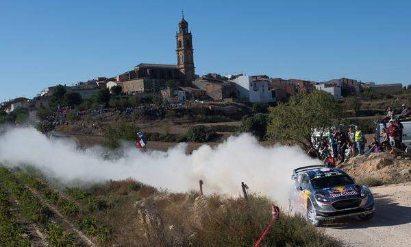 Sebastien Ogier bleibt keine Zeit für die schöne Aussicht, das ist das Los der Rallye-Stars