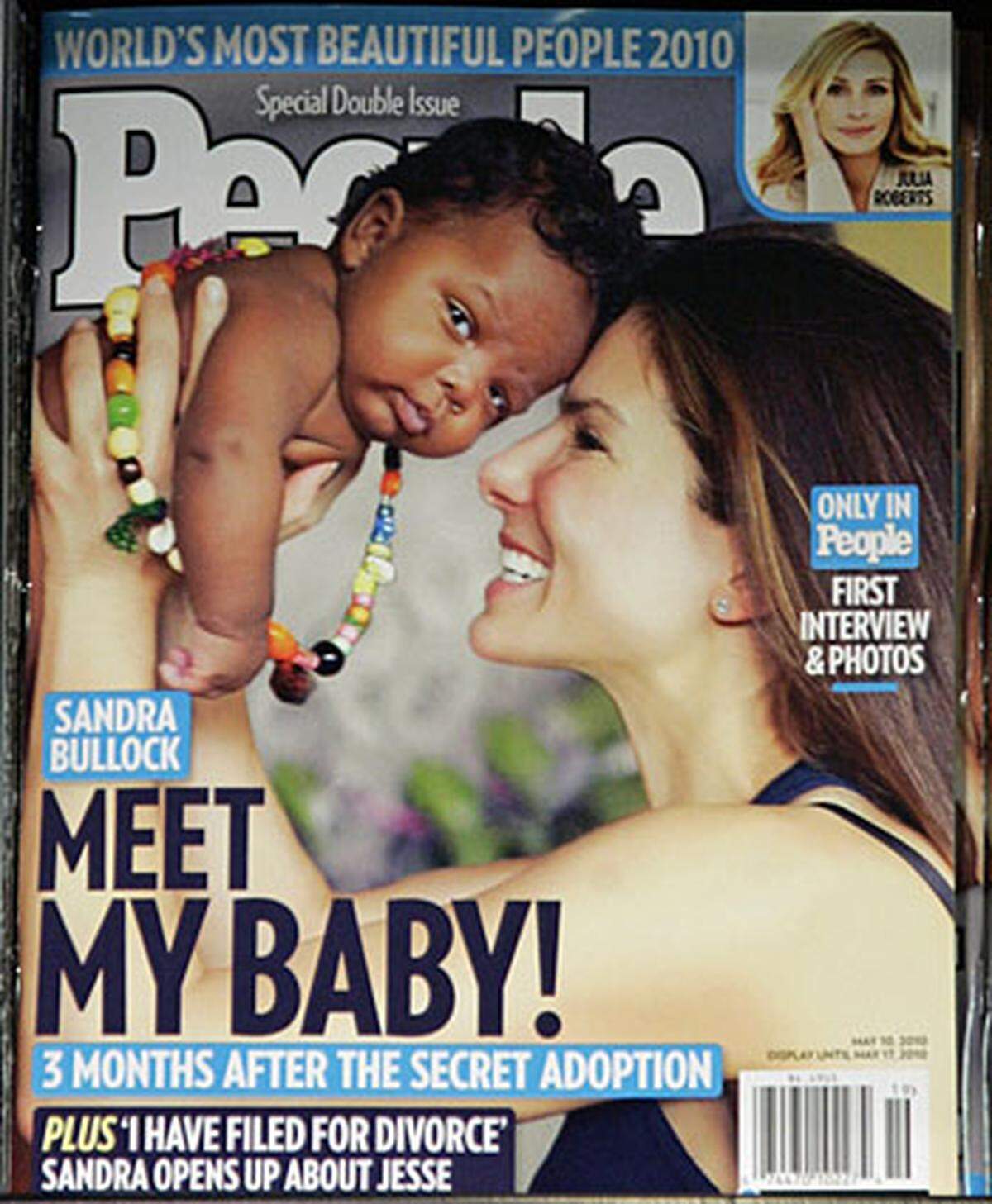 Hand in Hand mit der medienwirksamen Trennung von ihrem Mann Jesse G. James, adoptierte die Schauspielerin Sandra Bullock im Jänner 2010 den kleinen Louis Bardo. Der Bub kam in New Orleans zur Welt. Bullock habe die Adoption vier Jahre geplant.