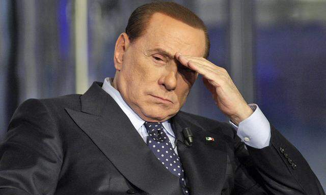 Berlusconi einem Jahr Haft