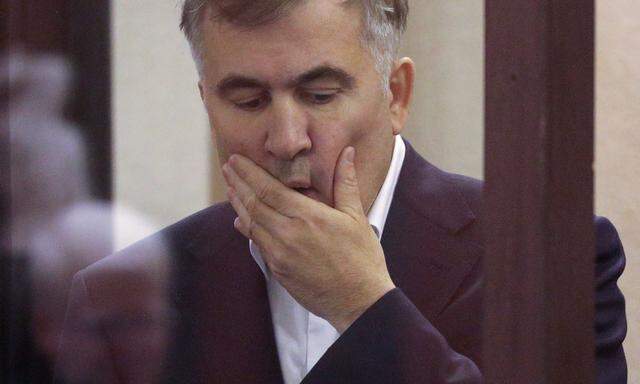 Micheil Saakaschwili ist seit seiner Rückkehr in seine Heimat im Oktober 2021 im Gefängnis.