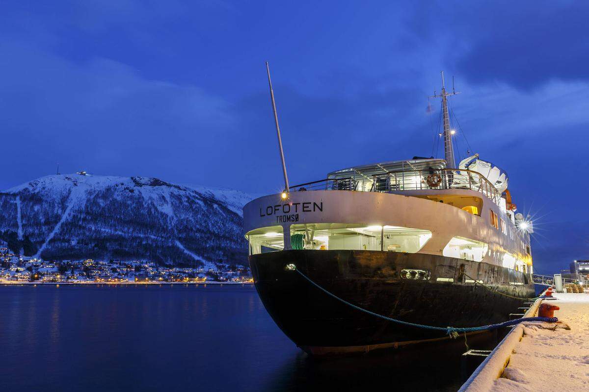 Platz 1: MS Lofoten Das historische Schiff konnte die Kategorien "bestes Essen, "beste öffentliche Toiletten" und "beste Landausflüge" für sich verbuchen.