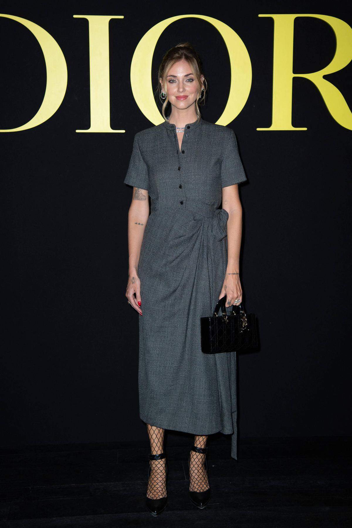 Influencerin Chiara Ferragni bei Dior. 