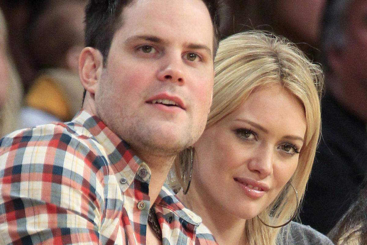 Das 23-jährige Teenie-Idol Hilary Duff heiratete ihren Eishockeyspieler Mike Comrie im August.