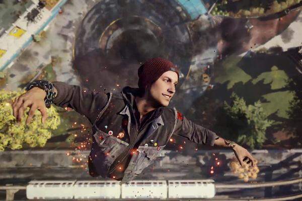 Der Antiheld Cole in den ersten beiden Infamous-Teilen konnte Blitze werfen und Elektrizität manipulieren. Der "Neue", genannt Delsin Rowe, beherrscht dafür Feuer, kann sich kurzzeitig sogar in selbiges verwandeln. Sonys Exklusv-Titel für die PlayStation 4 wird erst im Frühjahr 2014 erscheinen.