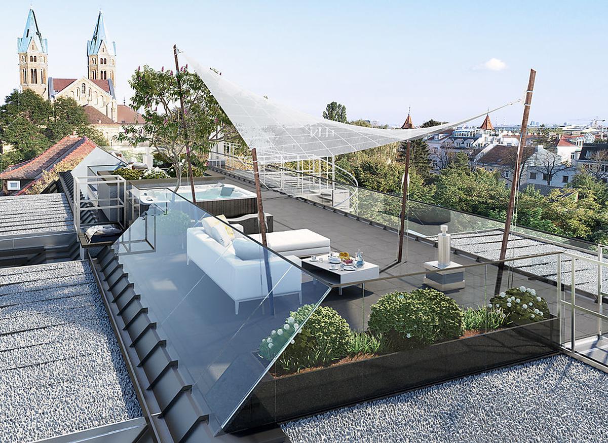 Prestigeträchtiges Penthouse mit der Adresse Paradisgasse 15.