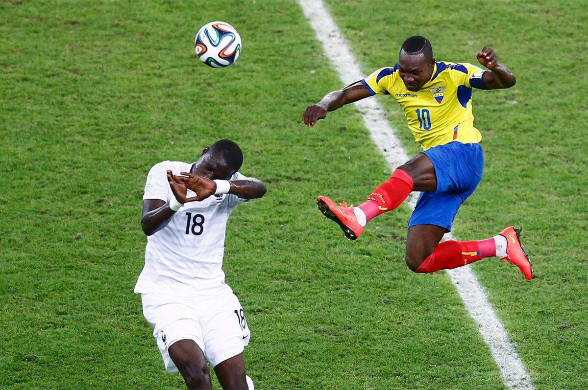 Den Aufstieg verpasst Ecuador, das als einziges von fünf südamerikanischen Teams bereits in der Vorrunde scheitert. Ein 0:0 gegen Frankreich reicht nicht.