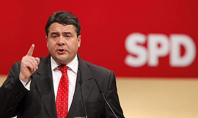 Sigmar Gabriel, der neue SPD-Chef