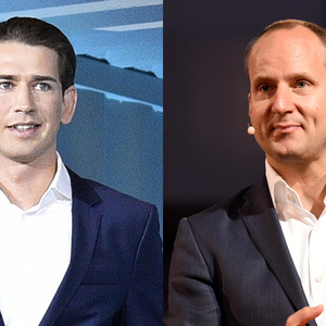 Laut IMAS-Umfrage wäre Kurz der Wahlsieger, Strolz nicht mehr im Parlament. 