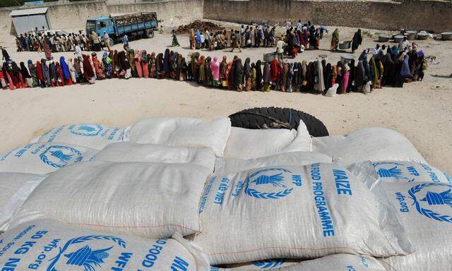 Seit 1961 weltweit im Einsatz – wie hier in Somalia: das World Food Programme.