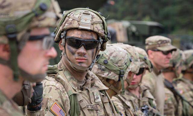 Archivbild von US-Soldaten bei einer Nato-Übung in Polen.