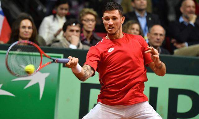 TENNIS DAVIS CUP AUSTRIA VS CHILE: NOVAK (AUT)