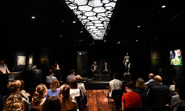 Eine Präsentation der Kunstwerke fand bereits im Juni statt.