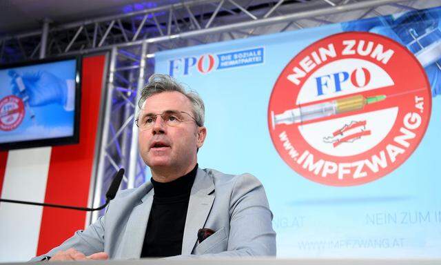 FPÖ-Chef Norbert Hofer 